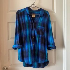 American Eagle Vintage Boyfriend Flannel XL